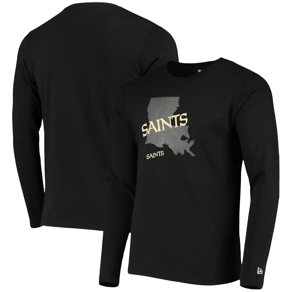 New Era Saints State Long Sleeve T-Shirt - Men's