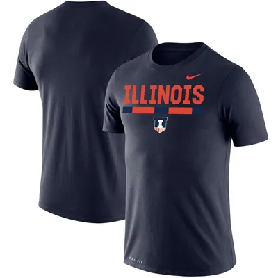 Nike Illinois Team DNA Legend Performance T-Shirt - Men's