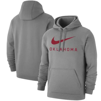 Men's Nike Gray Texas Longhorns Club Pullover Hoodie