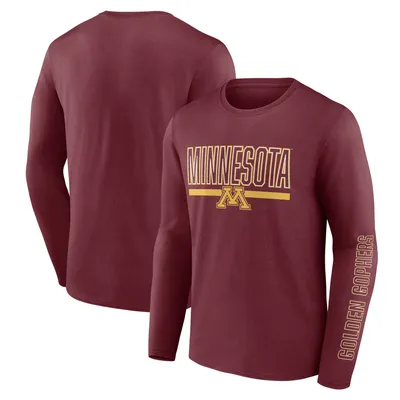 Fanatics Minnesota Modern Two-Hit Long Sleeve T-Shirt - Men's