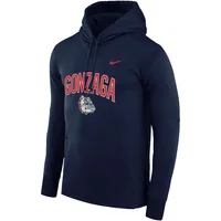 Nike Gonzaga Arch Over Logo Pullover Hoodie - Men's