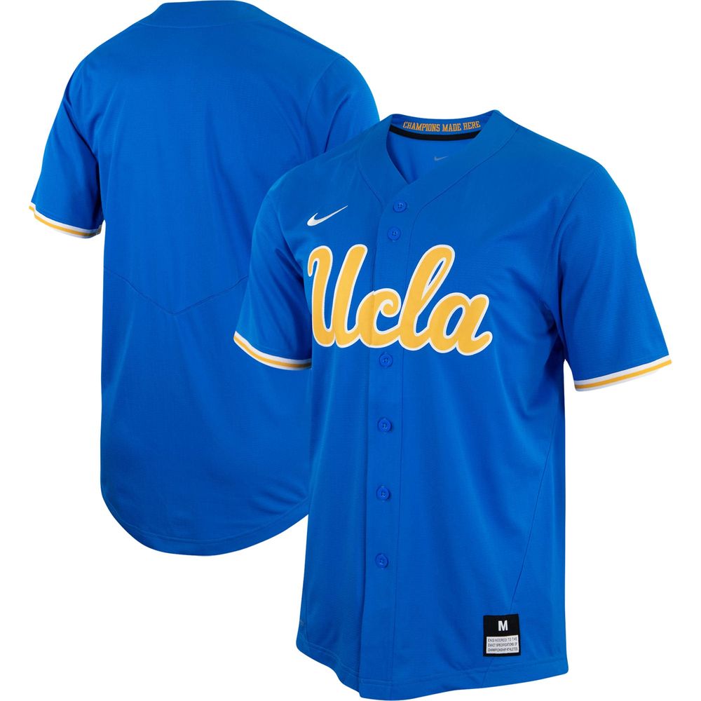 Baseball Jersey Ucla Applique Lettering & Logos