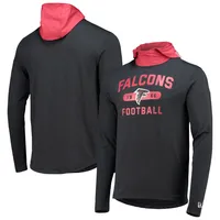 New Era Falcons Active Block Hoodie Long Sleeve T-Shirt - Men's