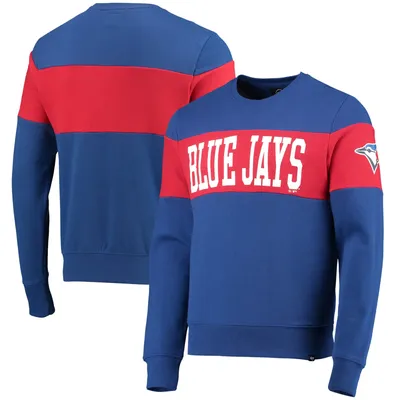 Lids St. Louis Blues Antigua Team Logo Reward Crewneck Pullover Sweatshirt  - Heathered Royal