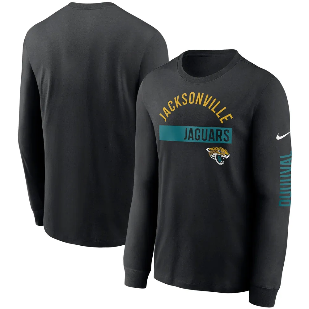 Jacksonville Jaguars Nike Team Athletic T-Shirt - Heathered Gray