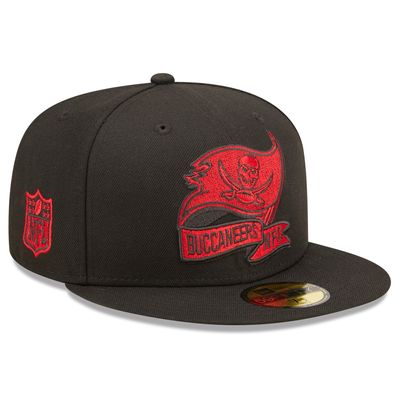 New Era Buccaneers 2022 Sideline 59FIFTY Pop Fitted Hat - Men's