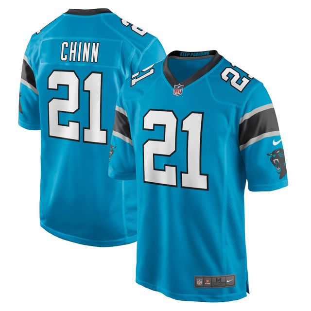 Men's Nike Blue Carolina Panthers Alternate Custom Game Jersey