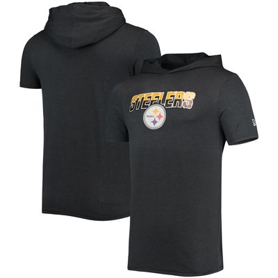 New Era Steelers Team Hoodie T-Shirt - Men's