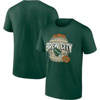 Fanatics Bucks Brew City Hometown T-Shirt - Men's