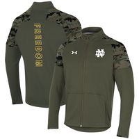 Under Armour Notre Dame Freedom Full-Zip Fleece Jacket - Men's