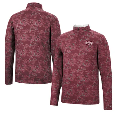 Colosseum Mississippi State Tivo Quarter-Zip Jacket - Men's