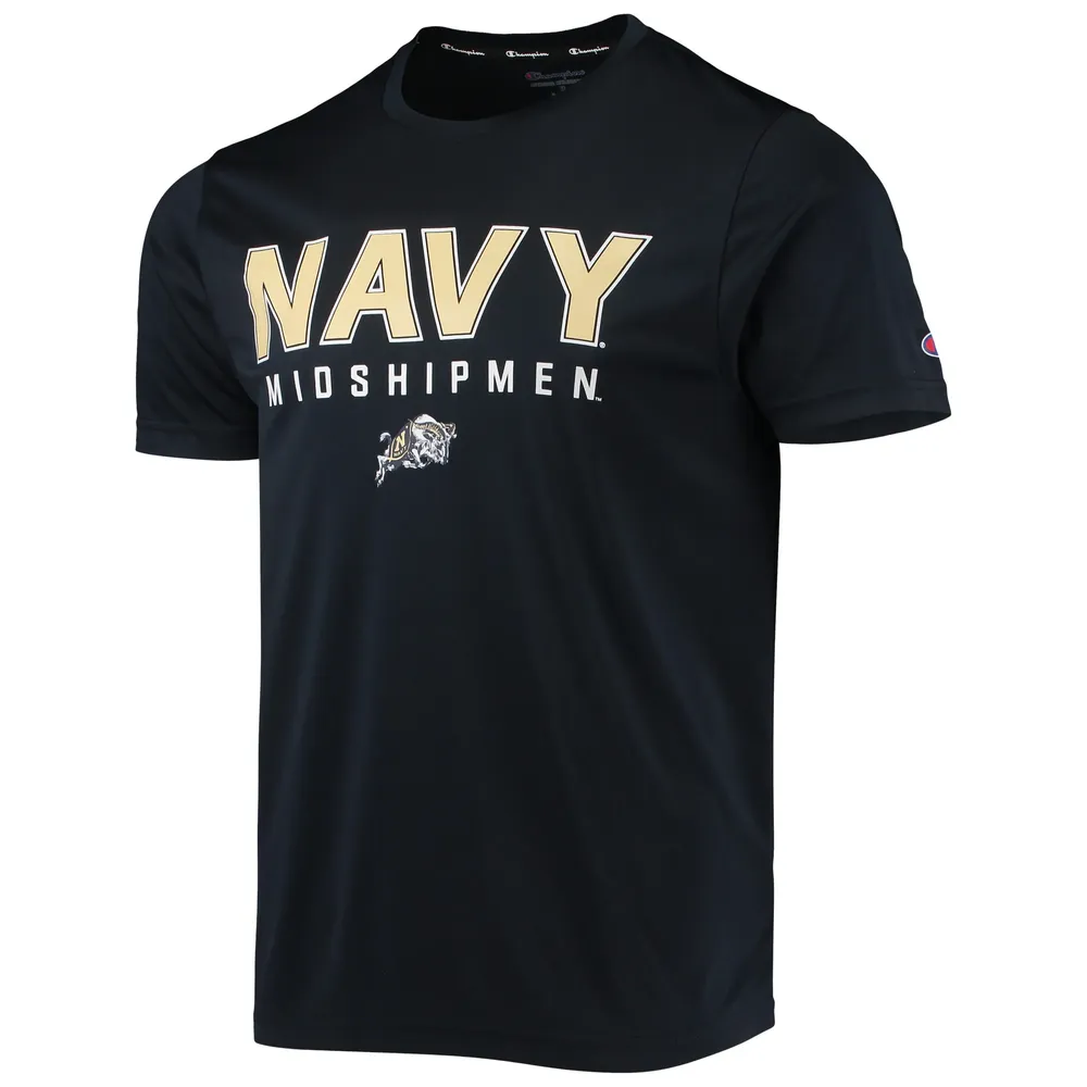 Champion Navy Stack T-Shirt - Men's