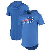 Majestic Threads Bills Primary Logo Hoodie T-Shirt - Men's