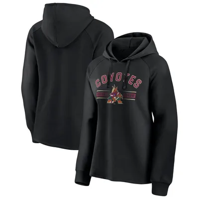 Fanatics Coyotes Perfect Play Raglan Pullover Hoodie - Women's