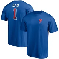 Fanatics Phillies Number One Dad Team T-Shirt - Men's