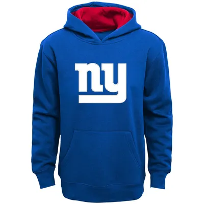 New York Giants Youth Medium Nike Therma Fit Pullover Hoodie