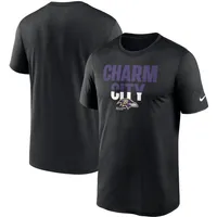 Nike Ravens Legend Local Phrase T-Shirt - Men's