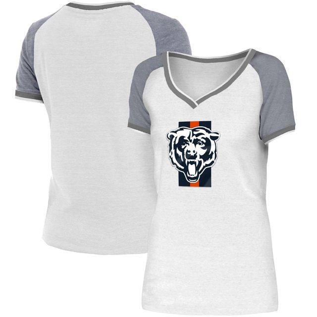New Era Bears Training Camp Raglan V-Neck T-Shirt - Women's