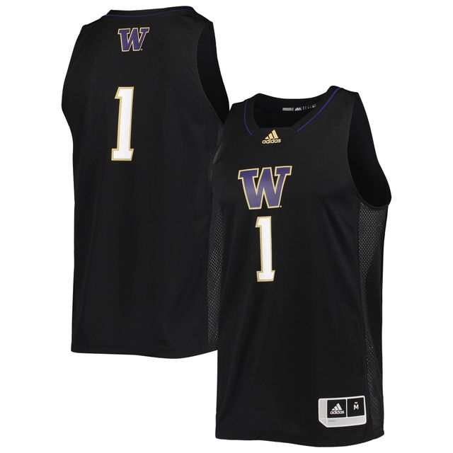 adidas Men's #1 Washington Huskies Team Premier Football Jersey - Macy's