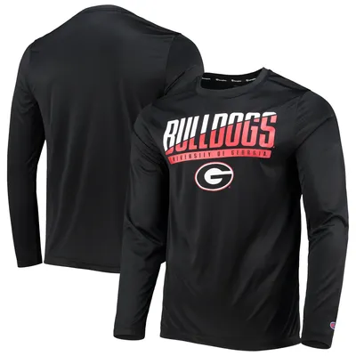 Champion Georgia Wordmark Slash Long Sleeve T-Shirt - Men's