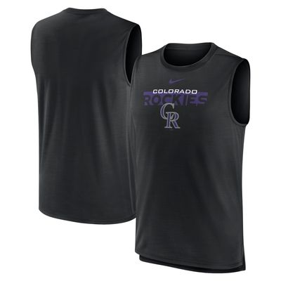 Nike Women's Colorado Rockies Purple Team Tank Top