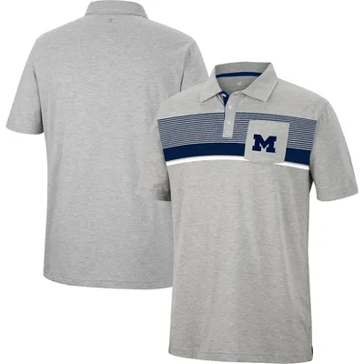 Colosseum Michigan Golfer Pocket Polo - Men's