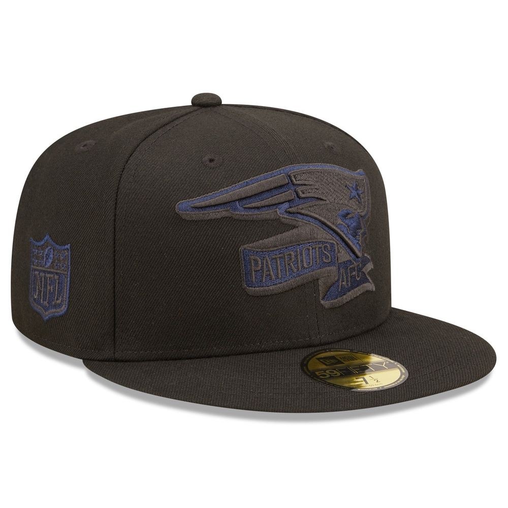 Men's New Era Black/Gray New England Patriots 2023 Sideline 9FIFTY