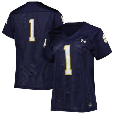 Under Armour Notre Dame #1 Replica Football Jersey - Women's