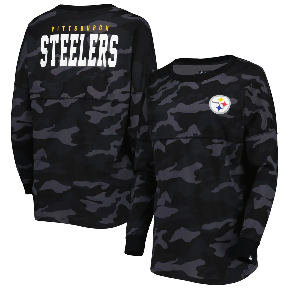 New Era Steelers Long Sleeve T-Shirt - Women's