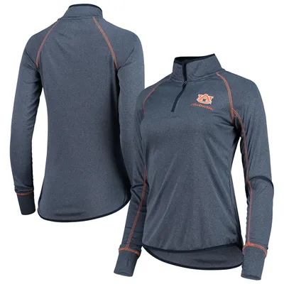 Colosseum Auburn Stingray Raglan Quarter-Zip Top - Women's