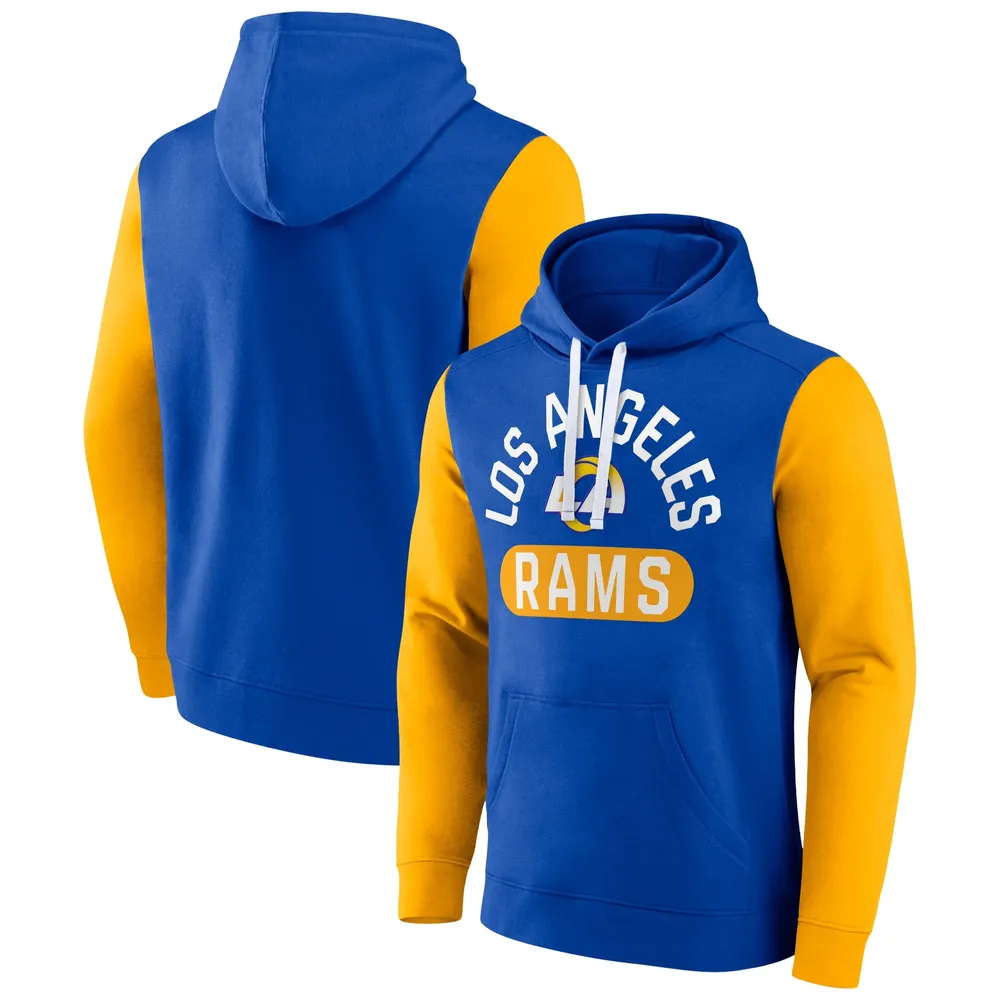 Fanatics Rams Extra Point Pullover Hoodie - Men's