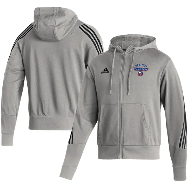 Men's Los Angeles Kings adidas Black Squad Woven Full-Zip Hoodie