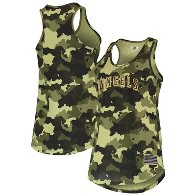 Lids St. Louis Cardinals New Era Women's 2023 Armed Forces Day Racerback Tank  Top - Olive