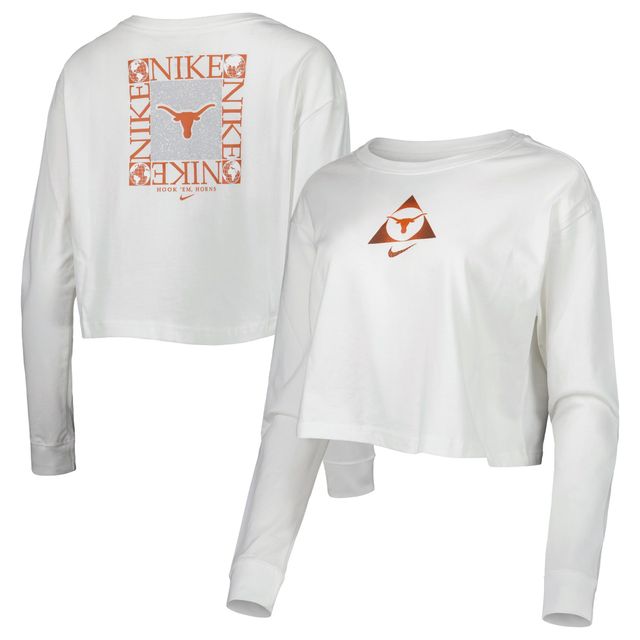 Nike Texas Seasonal Cropped Long Sleeve T-Shirt - Women's