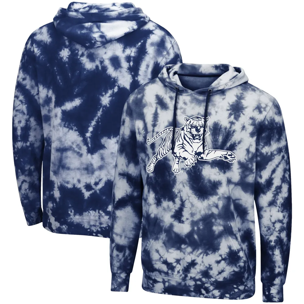 Colosseum Jackson State Tie-Dye Pullover Hoodie - Men's