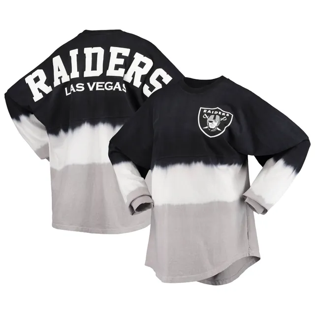 Lids Las Vegas Raiders Majestic Women's Plus Team Logo Long Sleeve T-Shirt  - Black