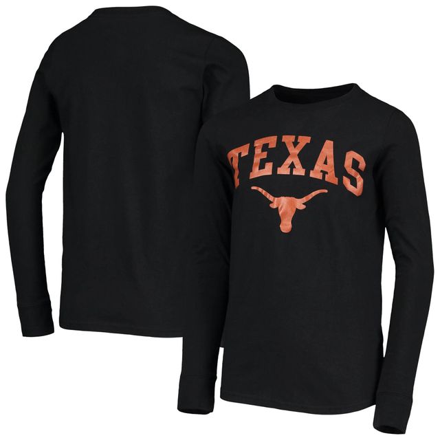 Outerstuff Texas Arch Over Logo Long Sleeve T-Shirt - Boys' Grade School