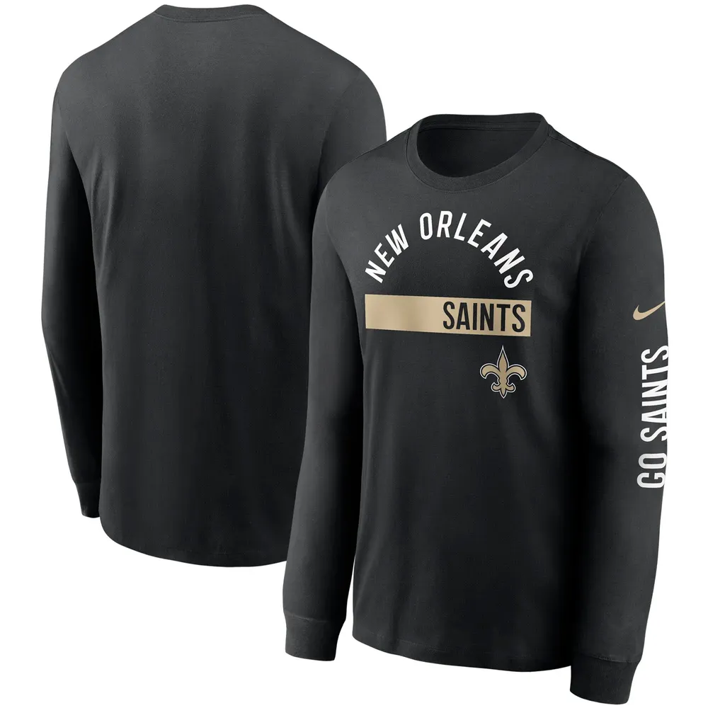 Nike Saints Fan Gear Color Bar Long Sleeve T-Shirt - Men's