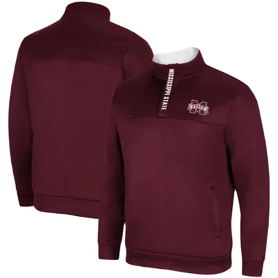 Colosseum Mississippi State No Tomorrow Quarter-Zip Jacket - Men's