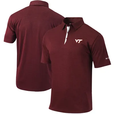 Columbia Virginia Tech Sand Save Omni-Wick Polo - Men's