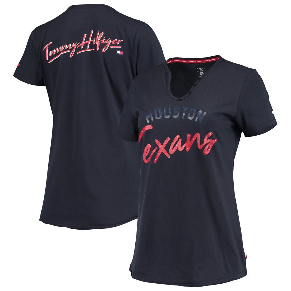 Tommy Hilfiger Texans Riley V-Neck T-Shirt - Women's