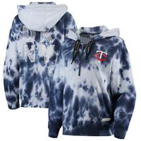 DKNY Sport Twins Dakota Tie-Dye Half-Zip Hoodie - Women's