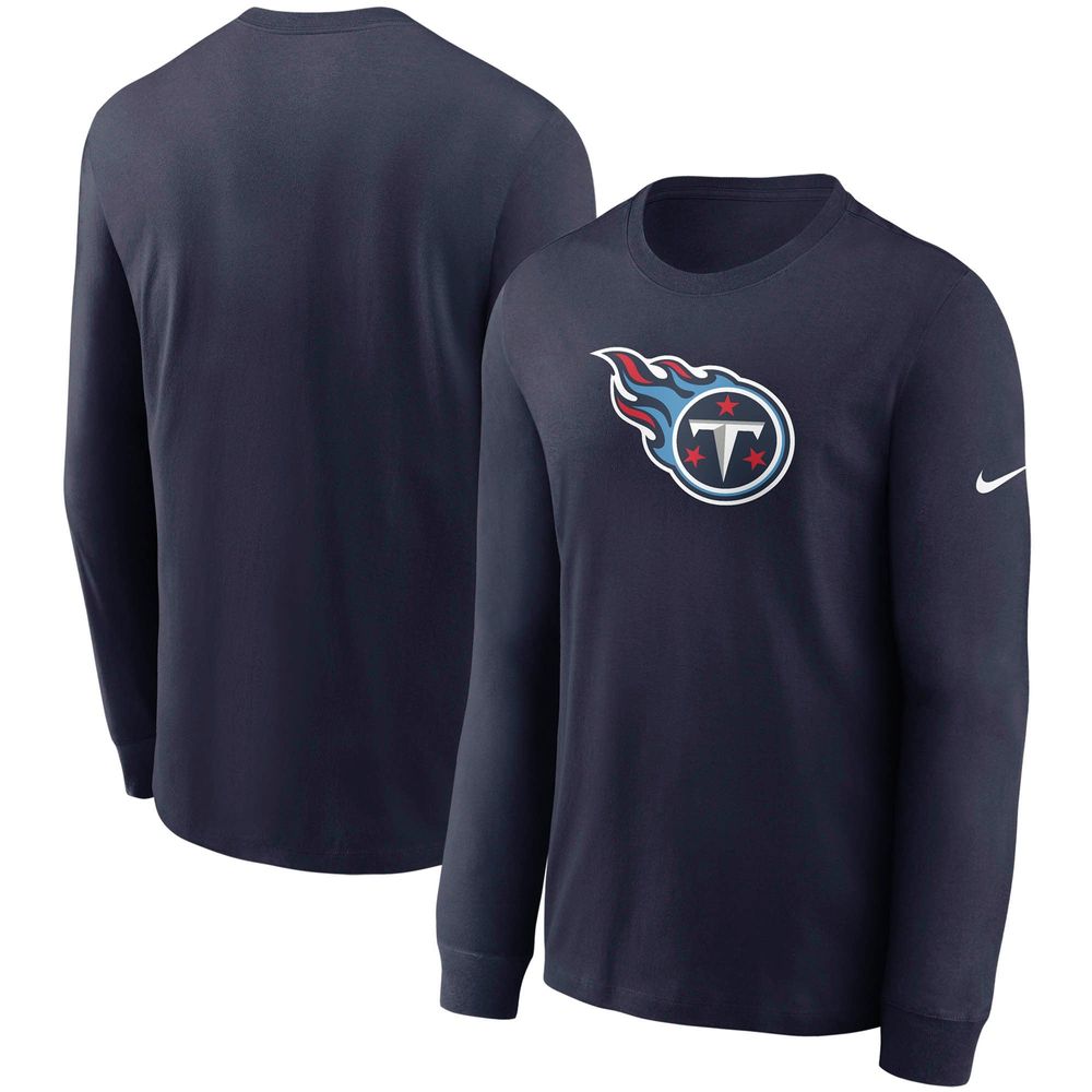 Nike Titans Primary Logo Long Sleeve T-Shirt - Men's