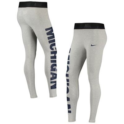 Nike Michigan High-Waisted Tri-Blend Leggings - Women's