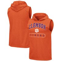 Colosseum Clemson Varsity Hoodie Tank Top - Men's