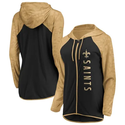 Fanatics Saints Forever Fan Logo Full-Zip Hoodie - Women's