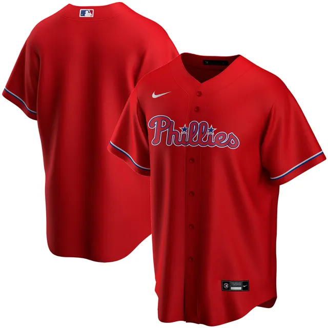 Nike Phillies Road Cooperstown Collection Team Jersey - Boys