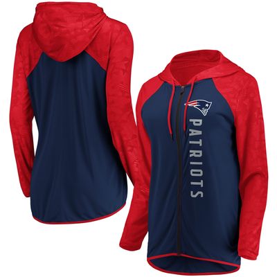 Fanatics Patriots Forever Fan Logo Full-Zip Hoodie - Women's