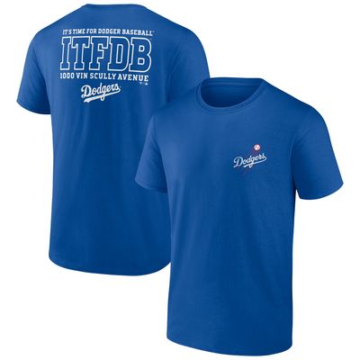 Fanatics Dodgers Iconic Bring It T-Shirt - Men's