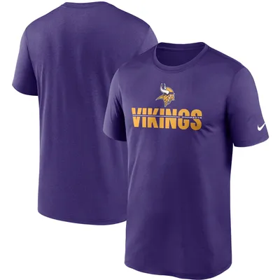 Nike Vikings Legend Microtype T-Shirt - Men's